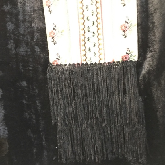 Young Edwardian boho velvet two piece embroidered - Picture 5 of 8